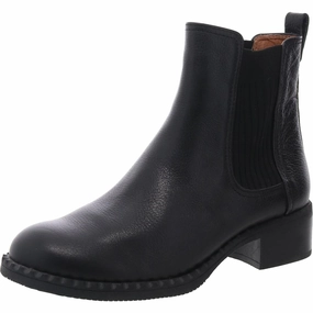 Womens Solid Leather Chelsea Boots Outdoor Travel Dance Floor