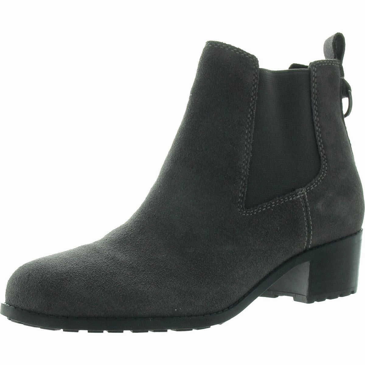 Womens Stretch Faux Suede Ankle Boots Mud Resistant Weekend Wanderer Wind Shield