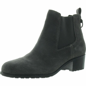Womens Stretch Faux Suede Ankle Boots Mud Resistant Weekend Wanderer Wind Shield