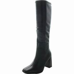 Womens Stretch Knee-High Boots Simple Fit