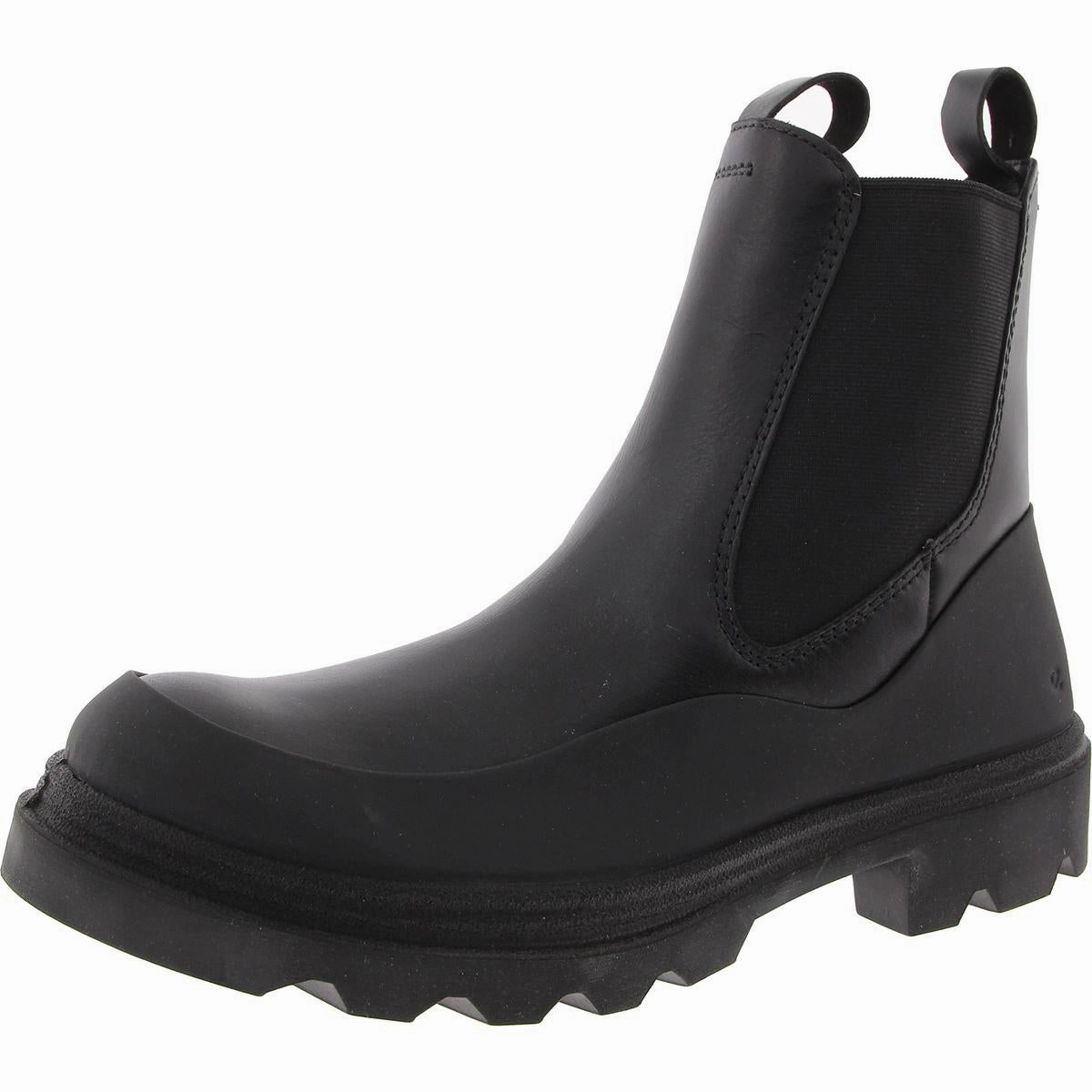 Womens Stretch Leather Chelsea Boots Reliable Performance
