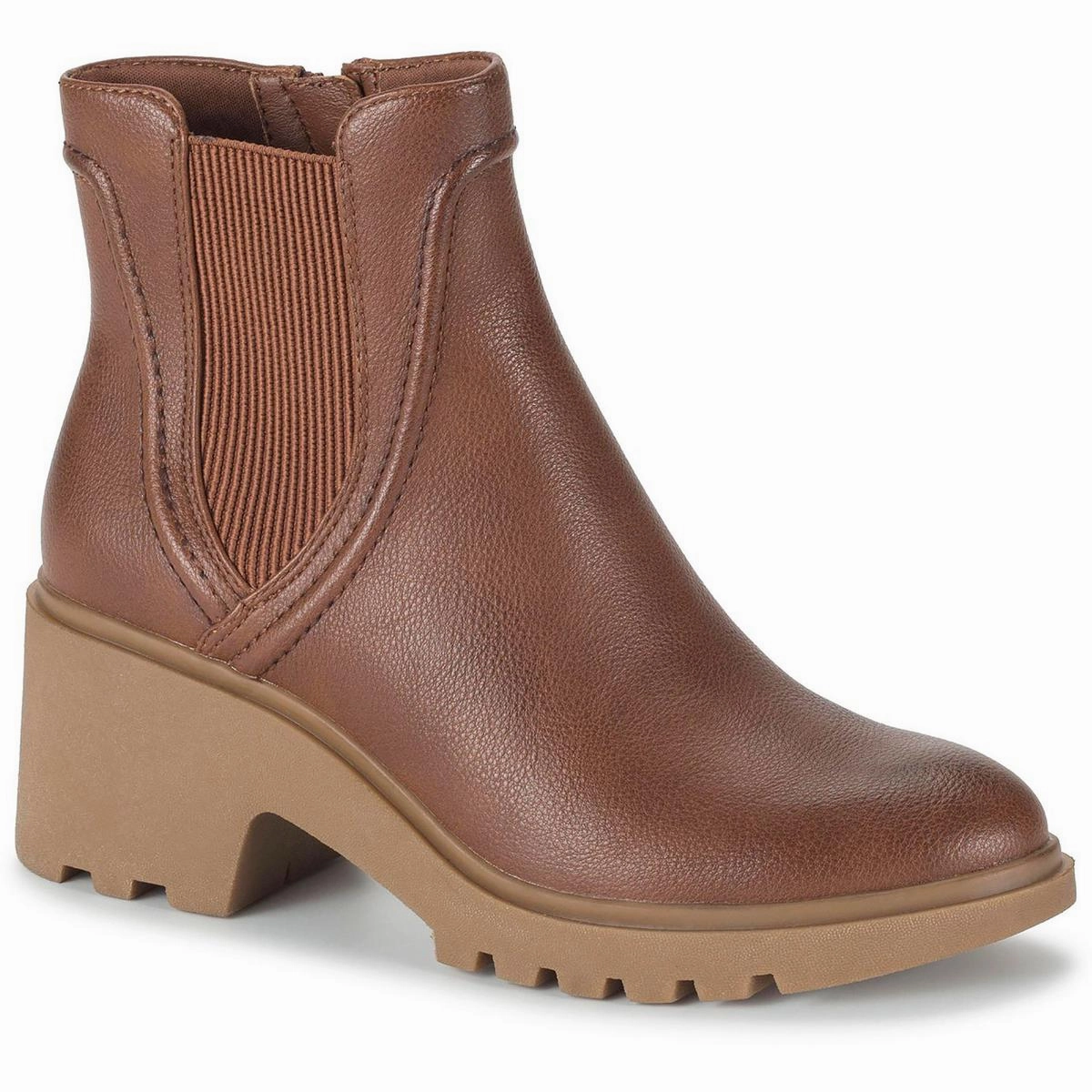 Womens Stretch Manmade Chelsea Boots Eco Material Outdoor Trek MachineWashable