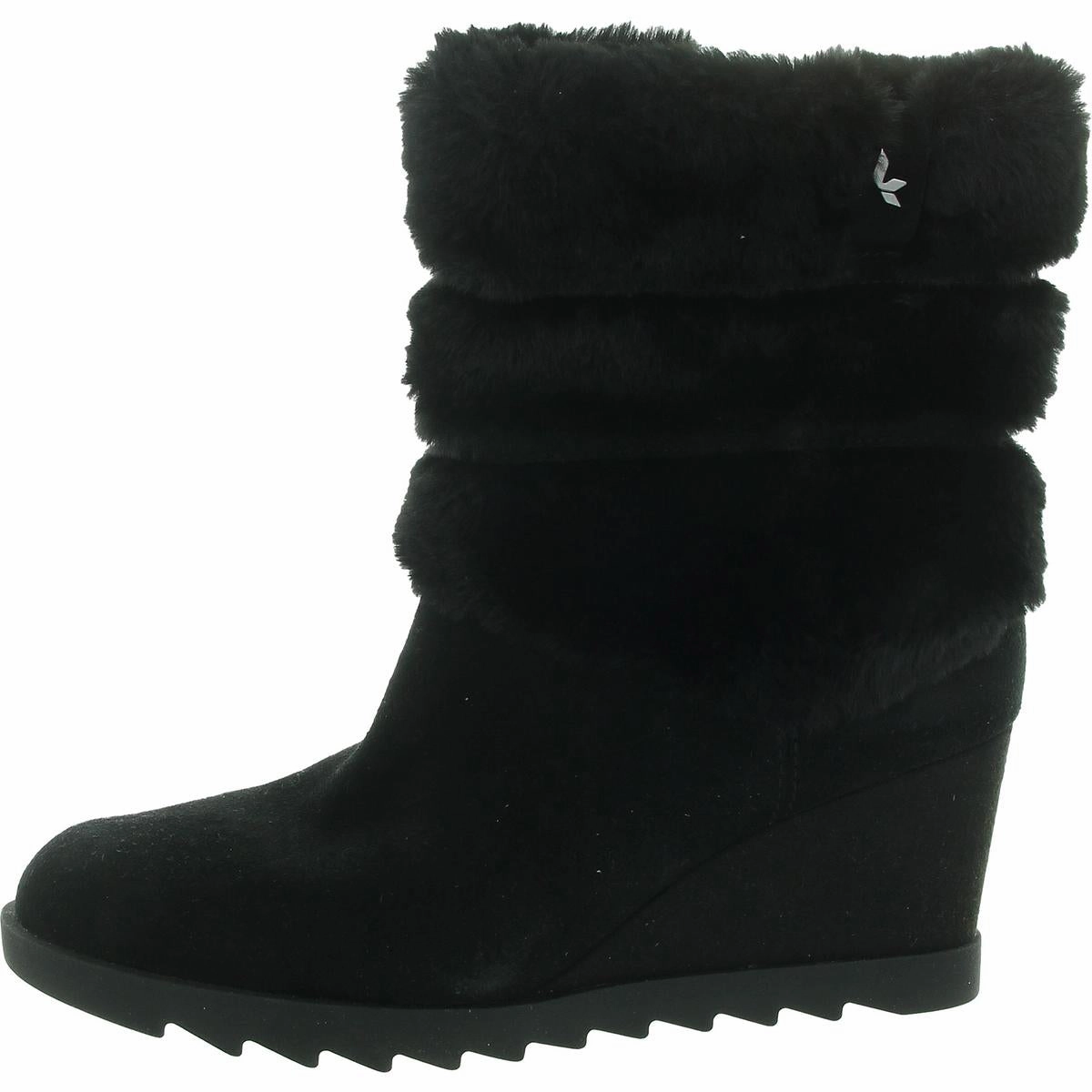 Womens Suede Cozy Winter & Snow Boots Slip Resistant Stylish Explorer Heavy Terrain
