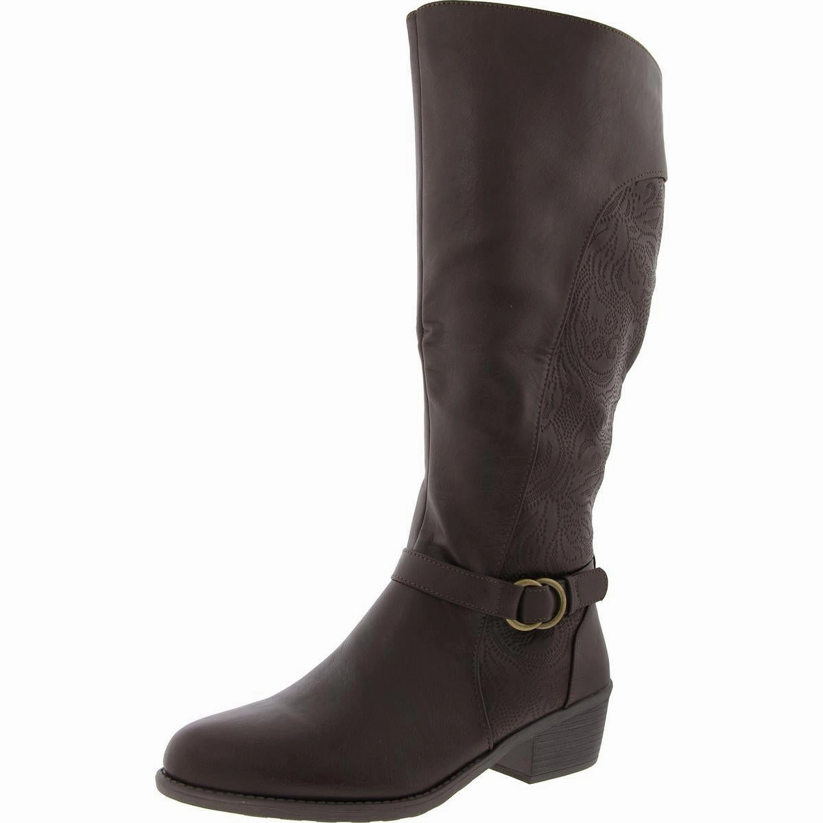 Off Duty Womens Tall Block heel Knee-High Boots