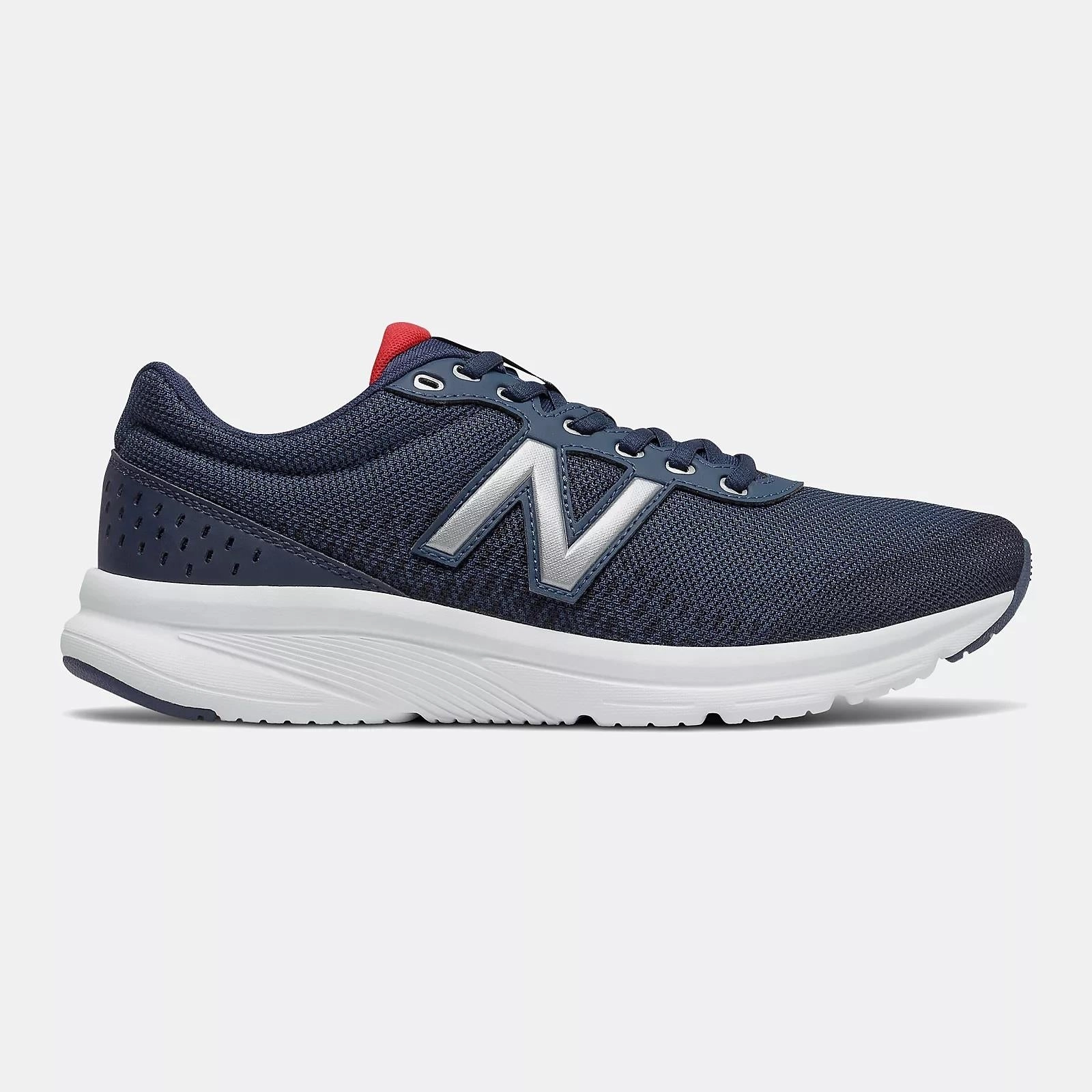 Womens Wide Fit New Balance M411LN2 Walking and Running Trainers Reflective Stripes traction - grip shoes facilitate movement