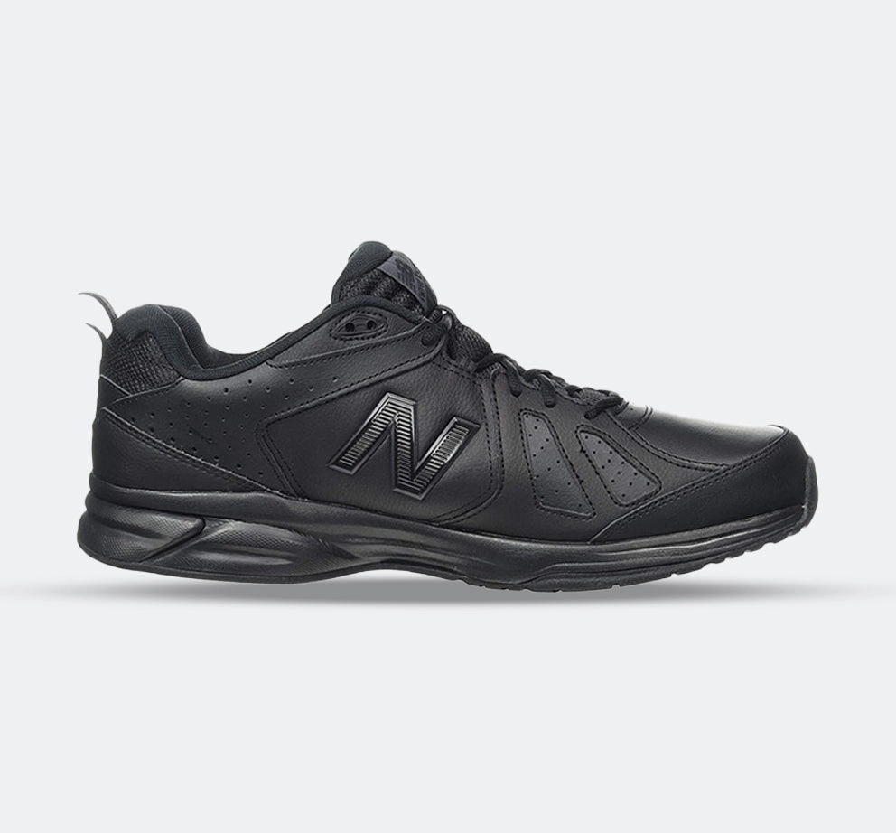 sports competition running gear Textured Womens Wide Fit New Balance MX624AB5 Black Trainers ABZORB Autumn