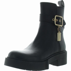 Side Zip Protective Finish Outdoor Trek Womens Zipper Ankle Boots