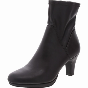 ReinforcedHeel Womens Zipper Faux Leather Chelsea Boots