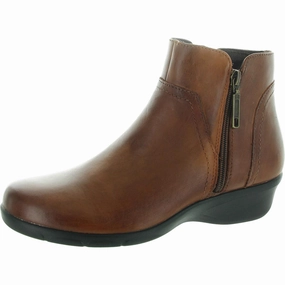 Womens Zipper Leather Ankle Boots Fresh Style
