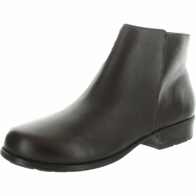 Womens Zipper Leather Ankle Boots Essential Piece