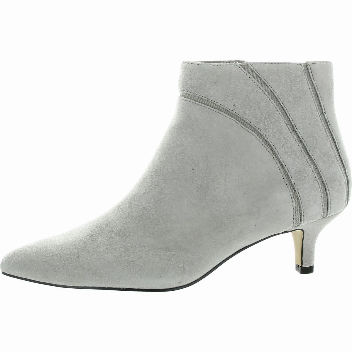 Womens Zipper Leather Ankle Boots City Travel
