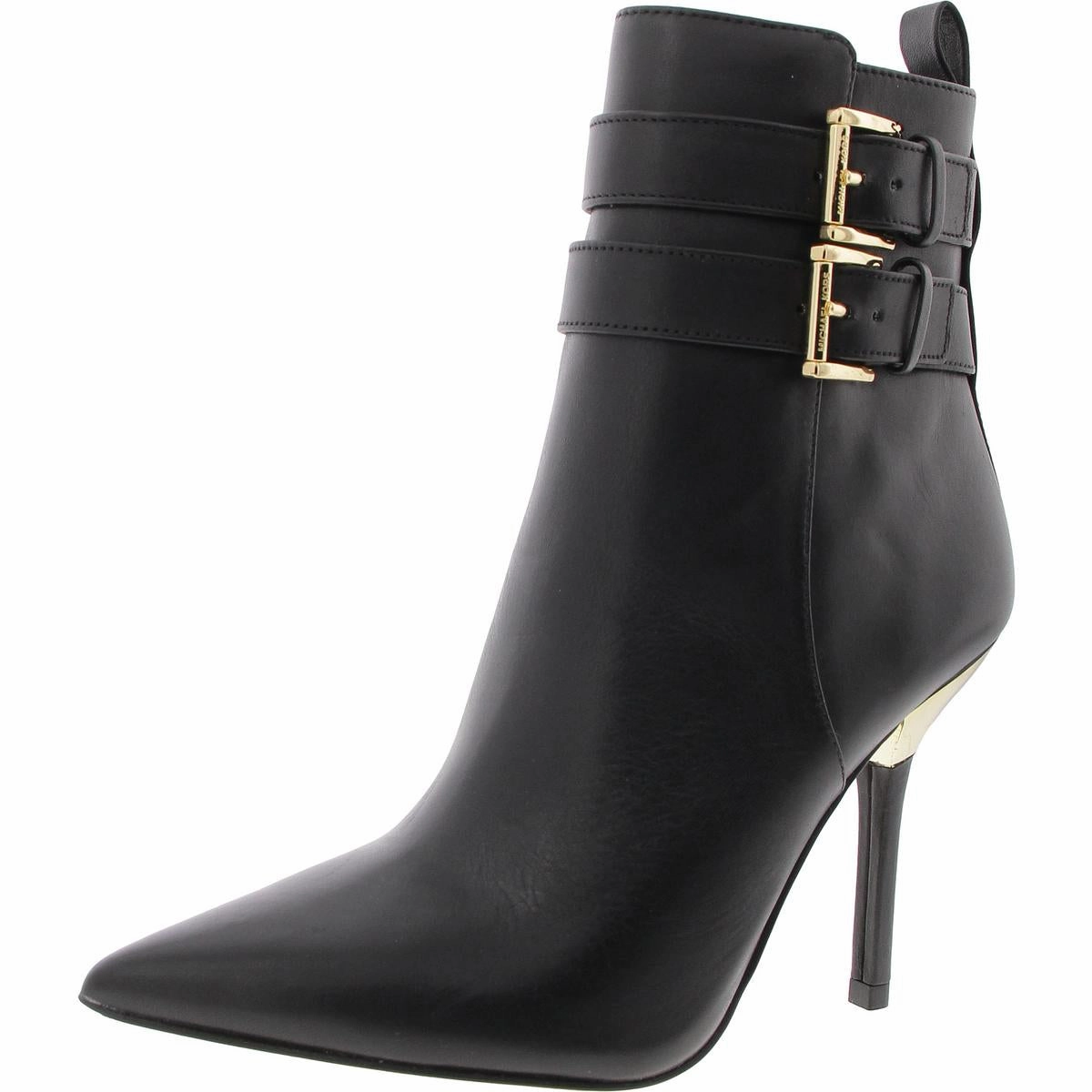 All Weather Rough Terrain Womens Zipper Leather Ankle Boots