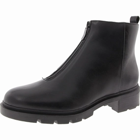 Womens Zipper Leather Booties Ready Use Waterproof Adventure Seeker
