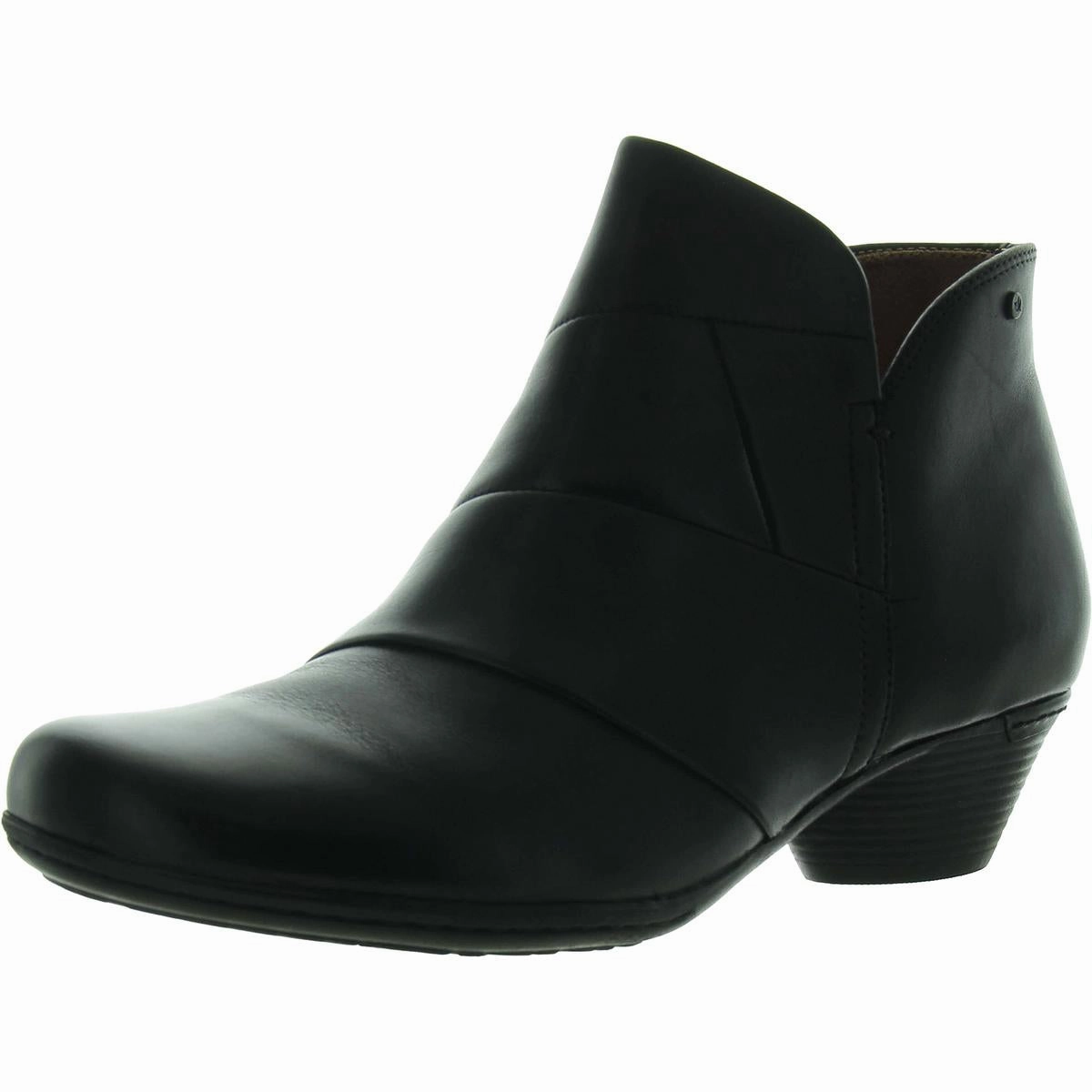 Effortless Style Womens Zipper Leather Shooties