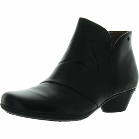 Effortless Style Womens Zipper Leather Shooties
