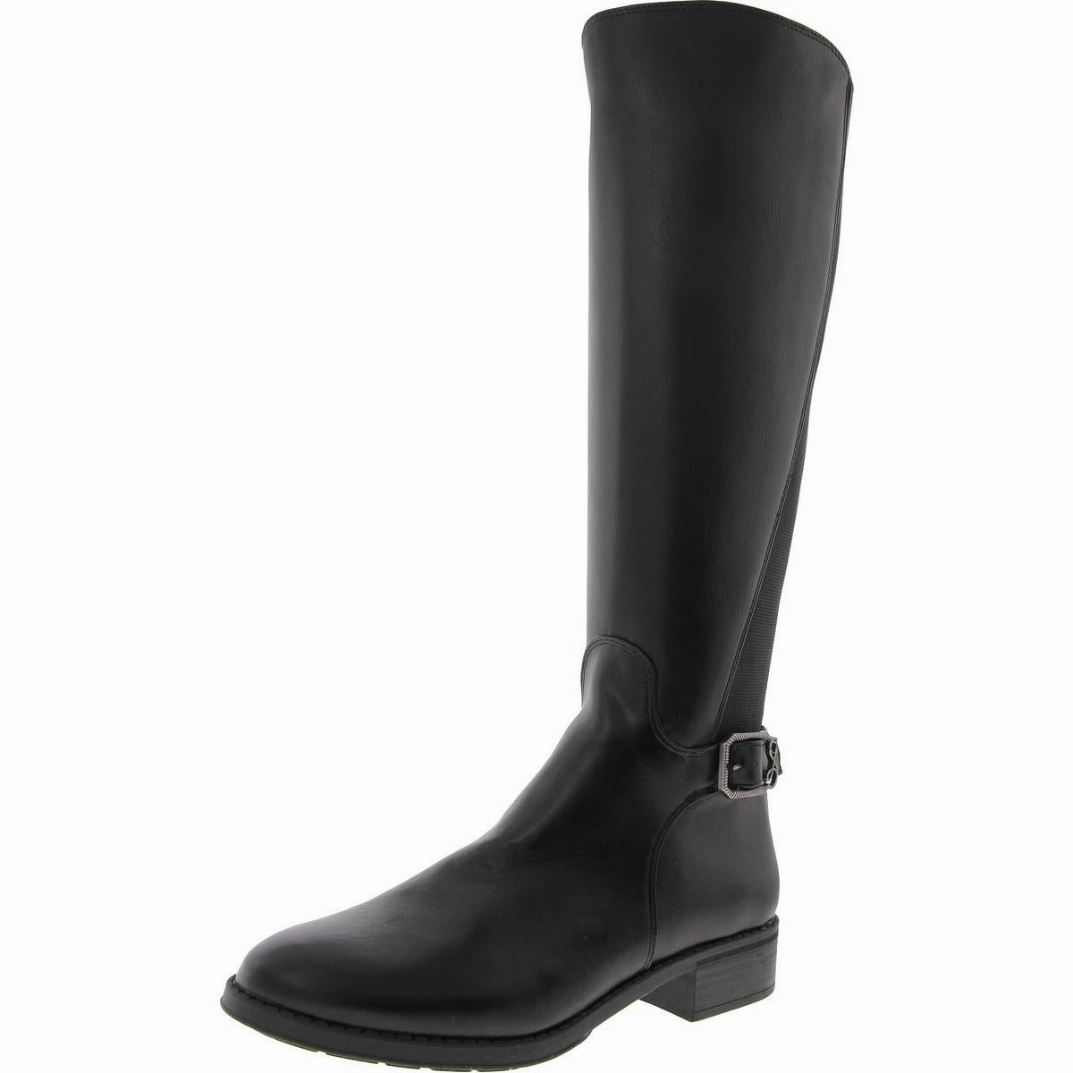 Cozy And Stylish Premium Cushion Womens Zipper Man Made Knee-High Boots