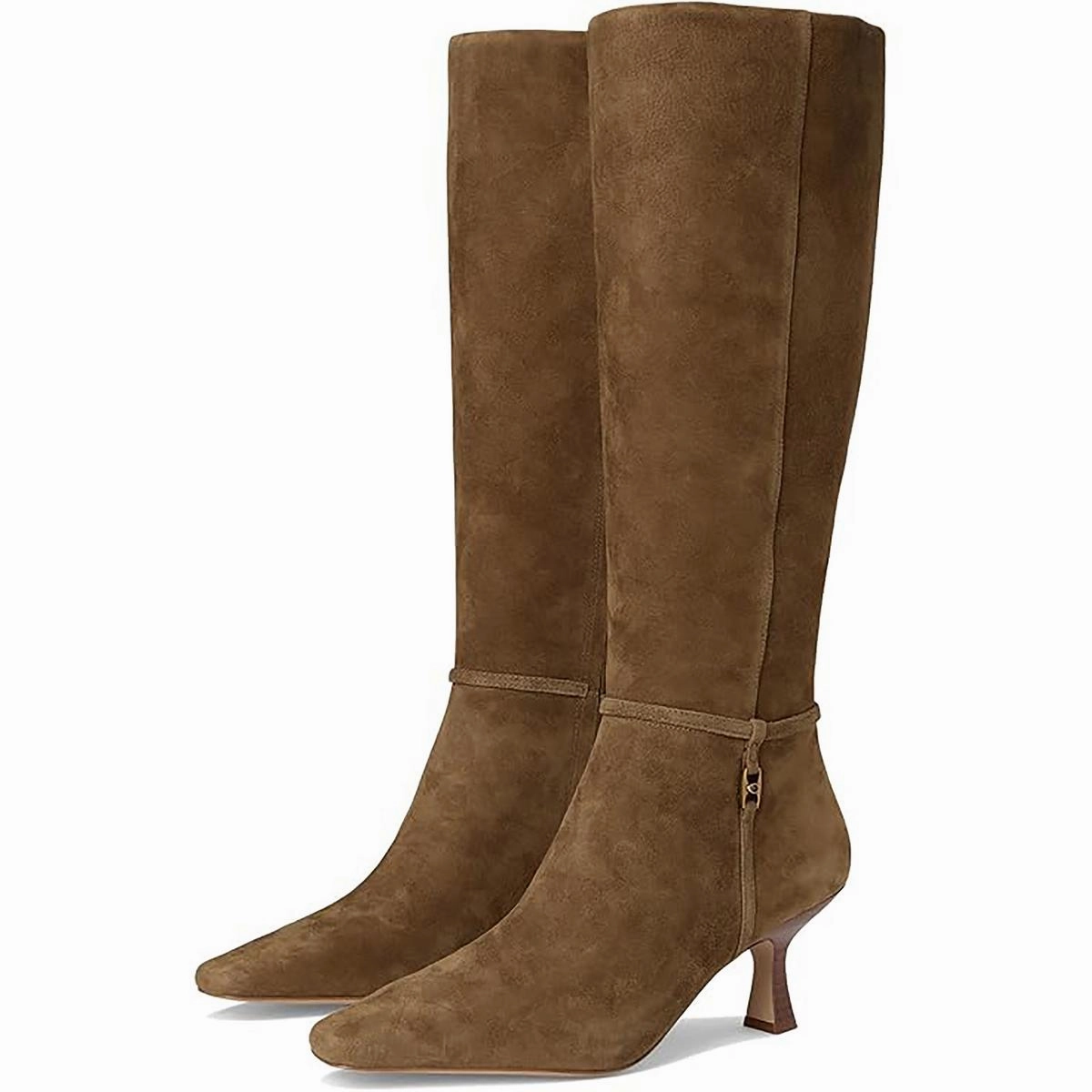 mom style Womens Zipper Man Made Mid-Calf Boots