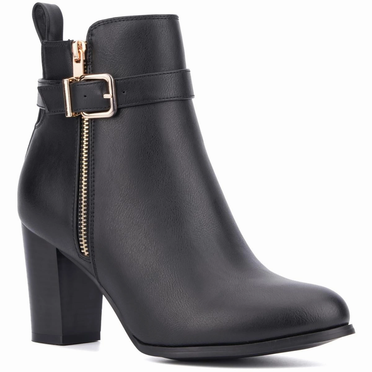 Urban Casual Womens Zipper Manmade Ankle Boots