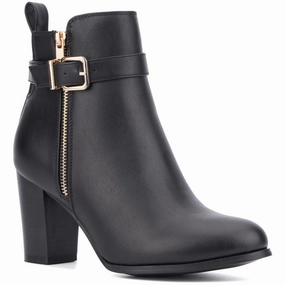 Urban Casual Womens Zipper Manmade Ankle Boots