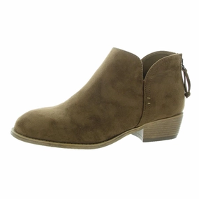 Womens Zipper Manmade Booties Thermal Core Cold Weather Commuter Breathable Rough Trail Hiker