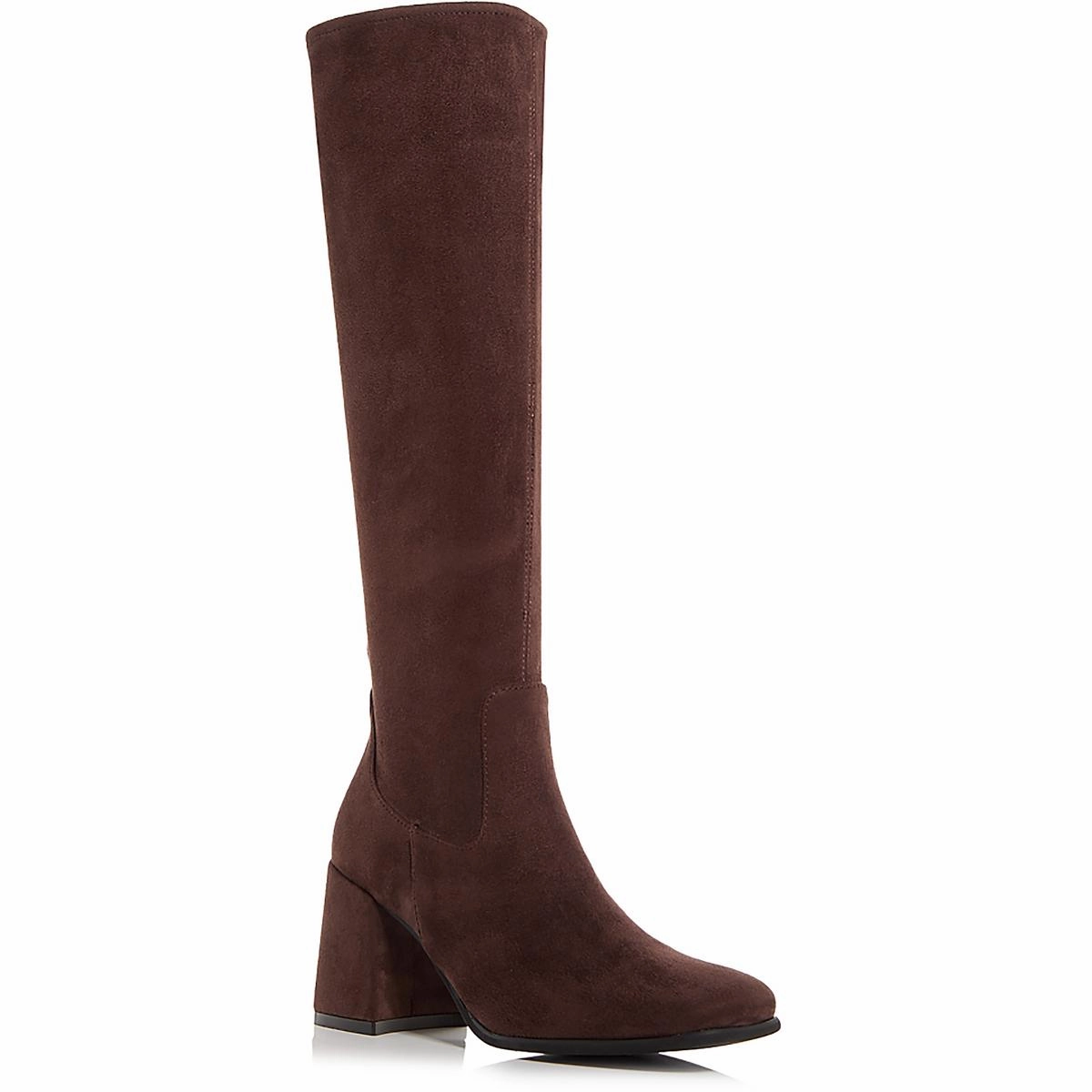 Hiking Essential Bold Design Womens Zipper Suede Mid-Calf Boots