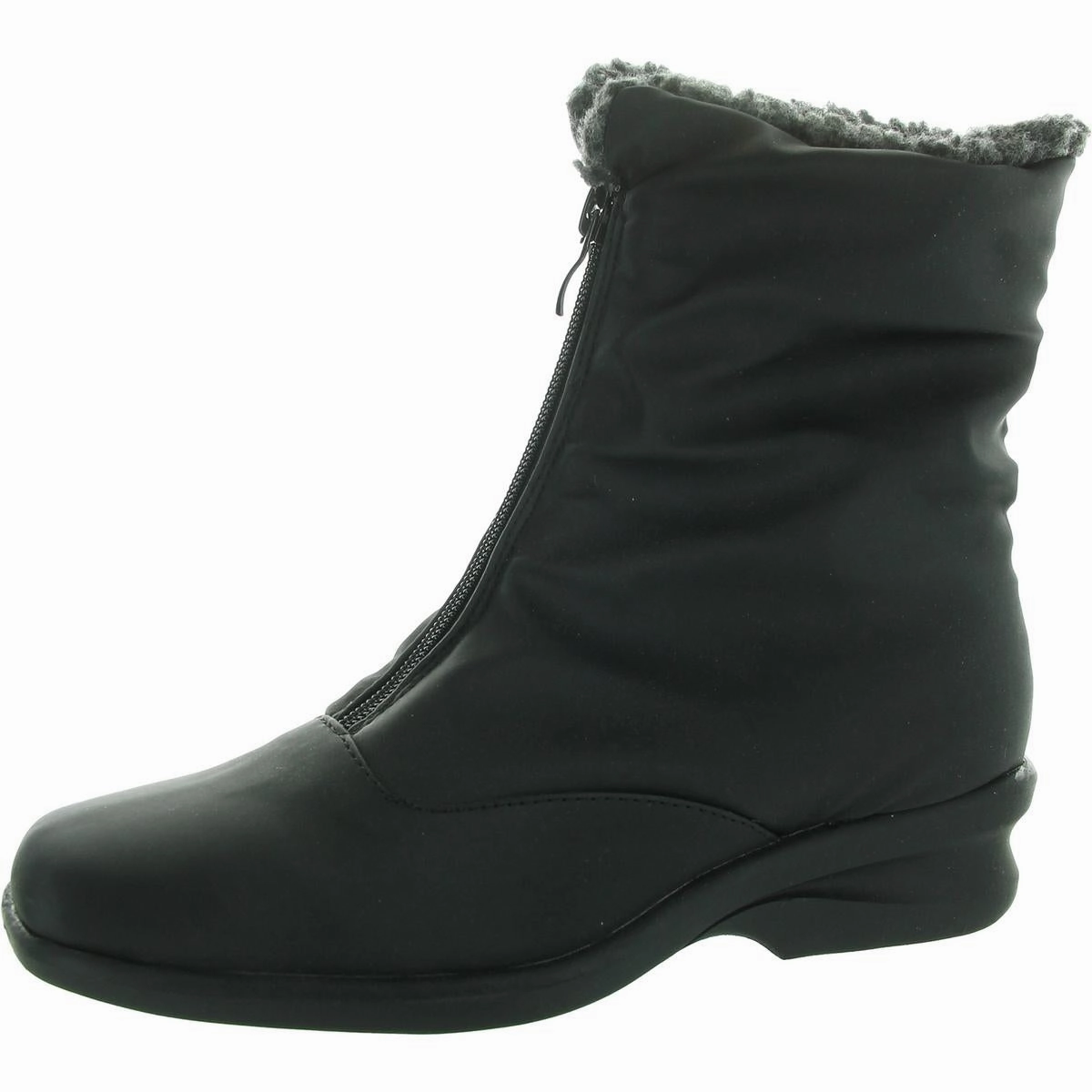 Womens Zipper Winter & Snow Boots Concert Look