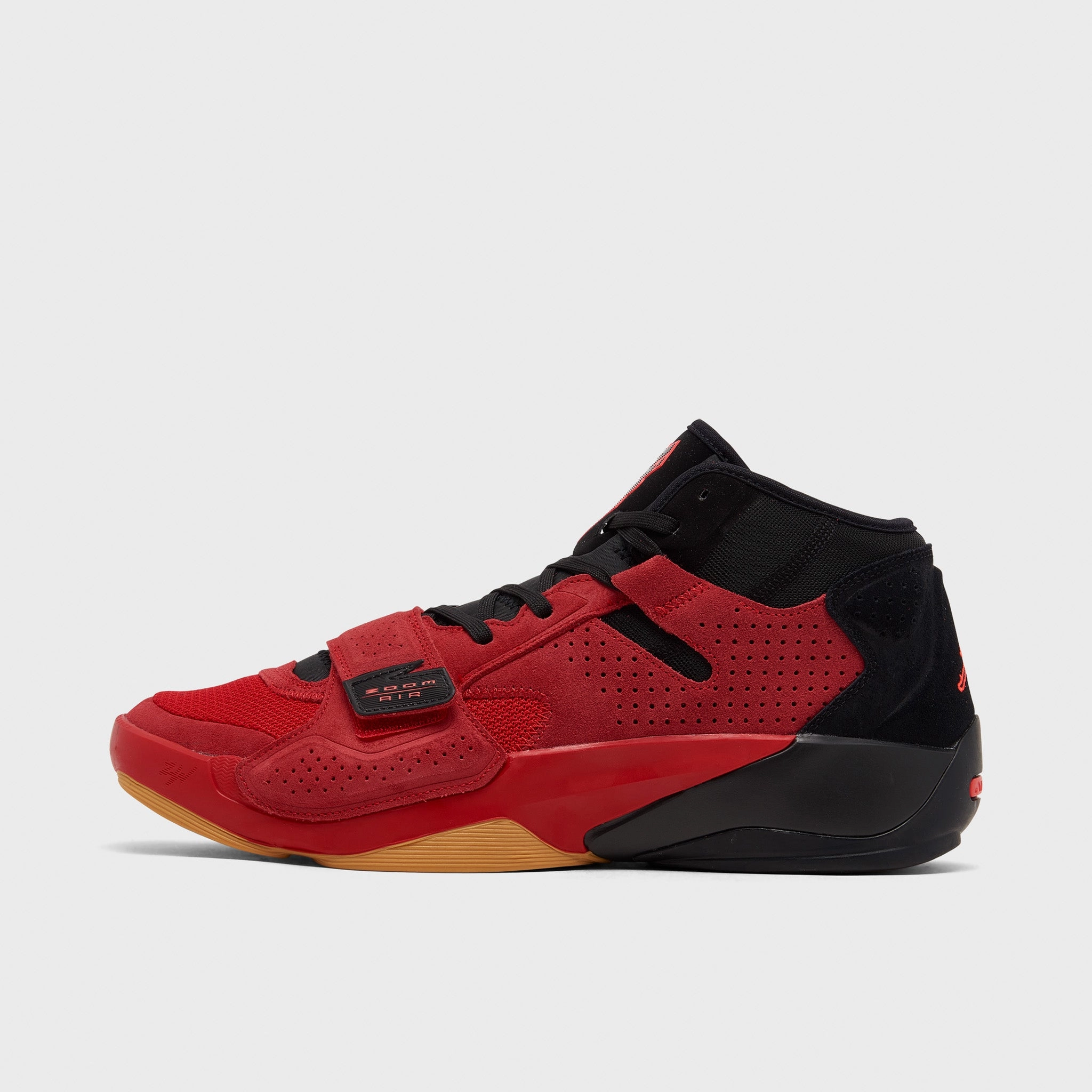 Jordan Zion 2 University Red / Black - Bright Crimson Structured Arch Fit