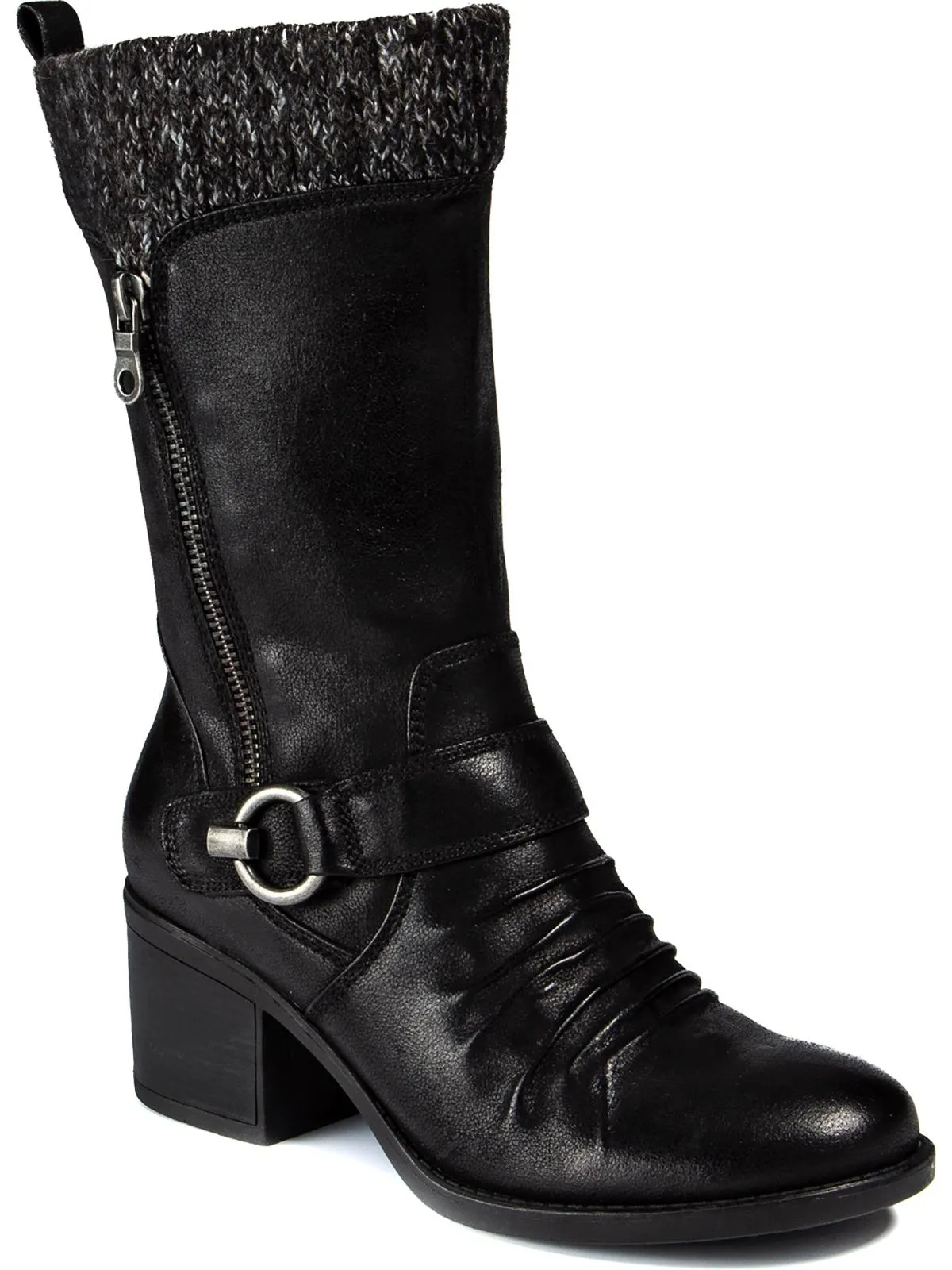 Comfort Step Wylla Womens Casual Round Toe Mid-Calf Boots