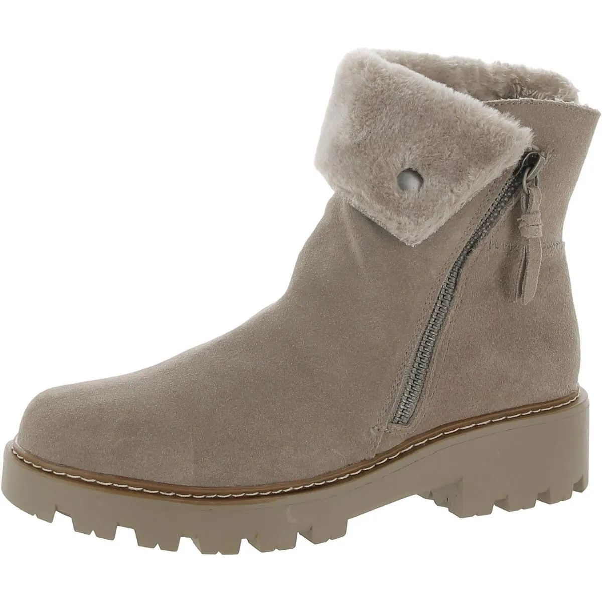 Ultimate Style Wyoming Womens Faux Suede Weather Proof Winter & Snow Boots