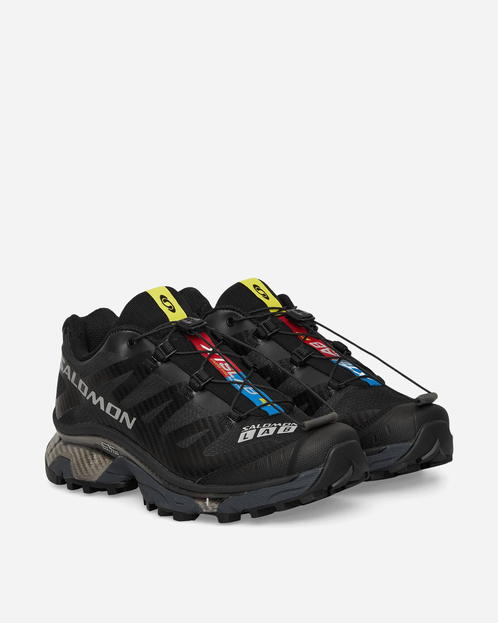 XT-4 OG Sneakers Black / Ebony / Silver Metallic Durable Upper Material Cycling