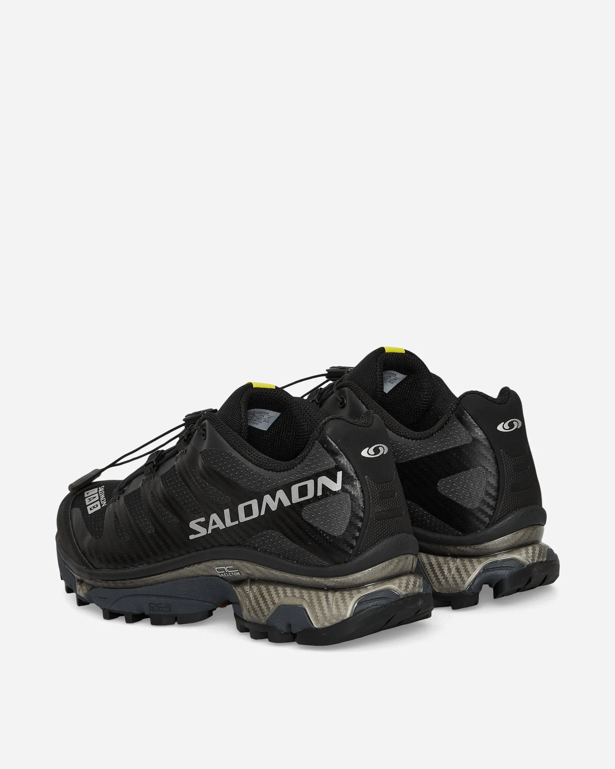 XT-4 OG Sneakers Black / Ebony / Silver Metallic Foot Health