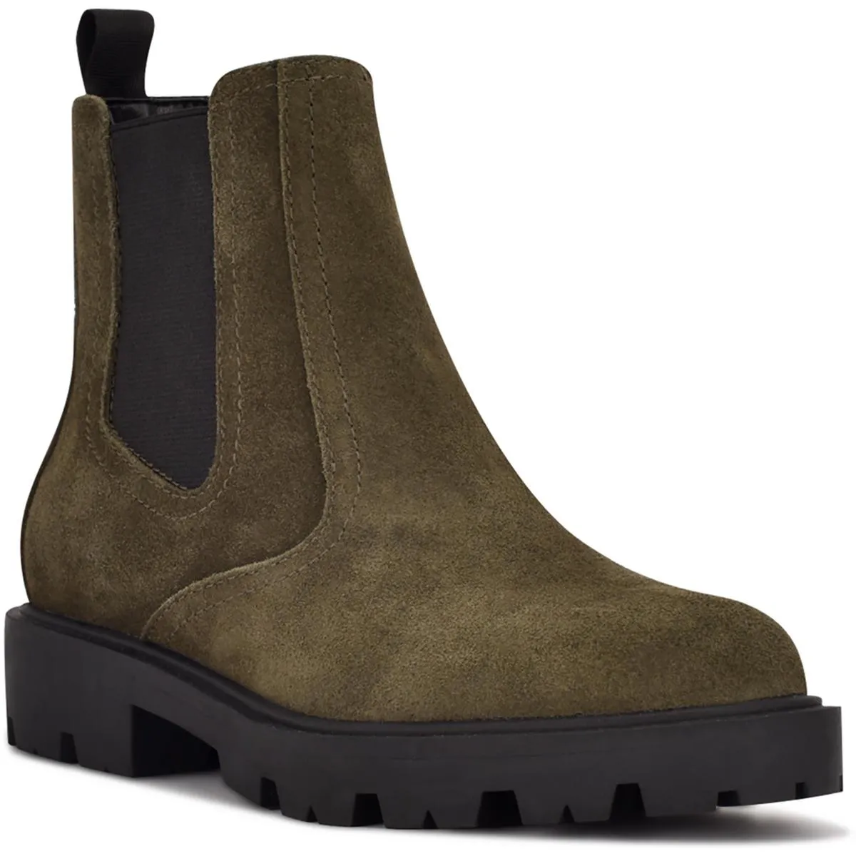 Mud Resistant Outdoor Trek Yeeps Womens Stretch Pull On Chelsea Boots