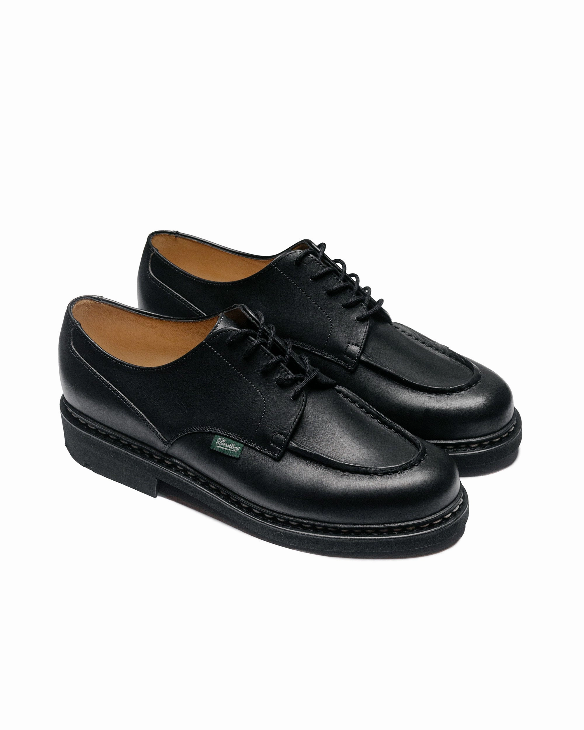 Paraboot Chambord Lisse Noir Low Top Summer Heat