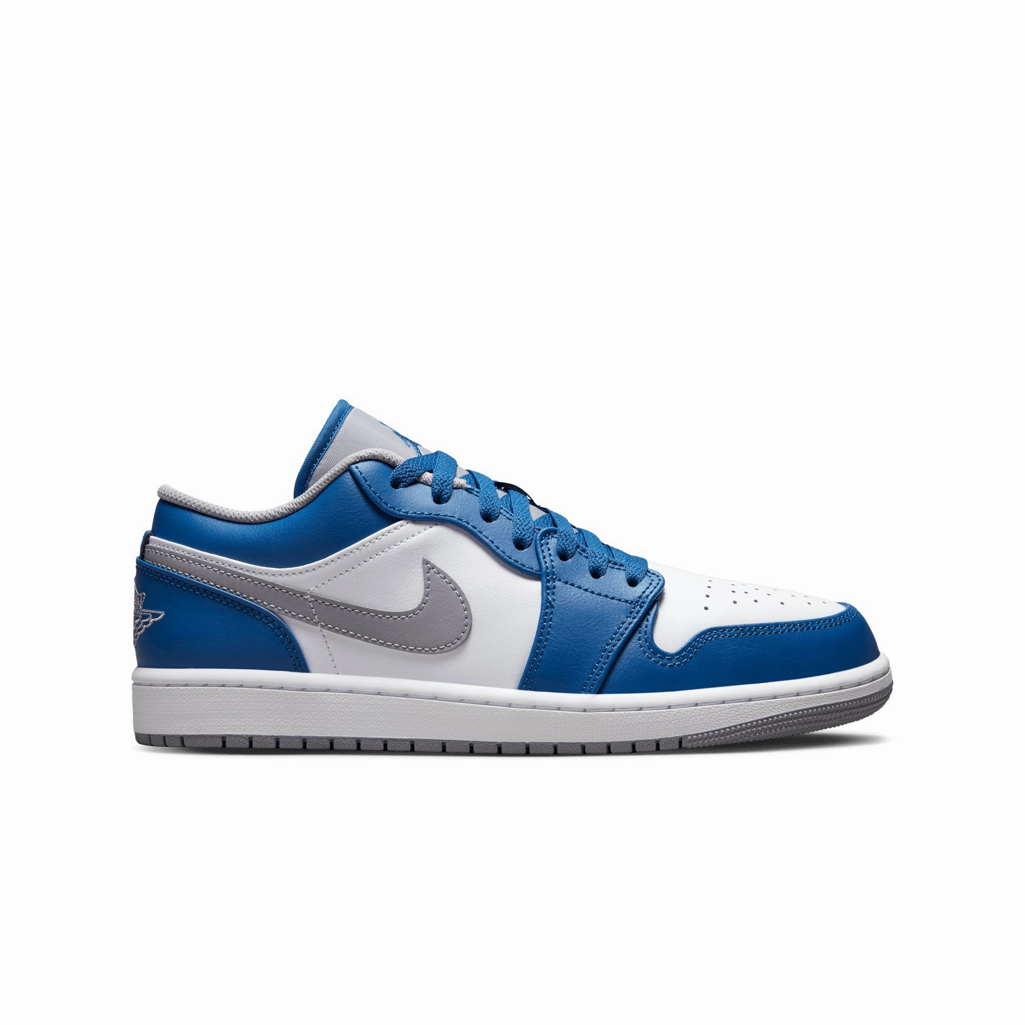 Air Jordan 1 Low 553558-412 Fast Routine Leather Upper