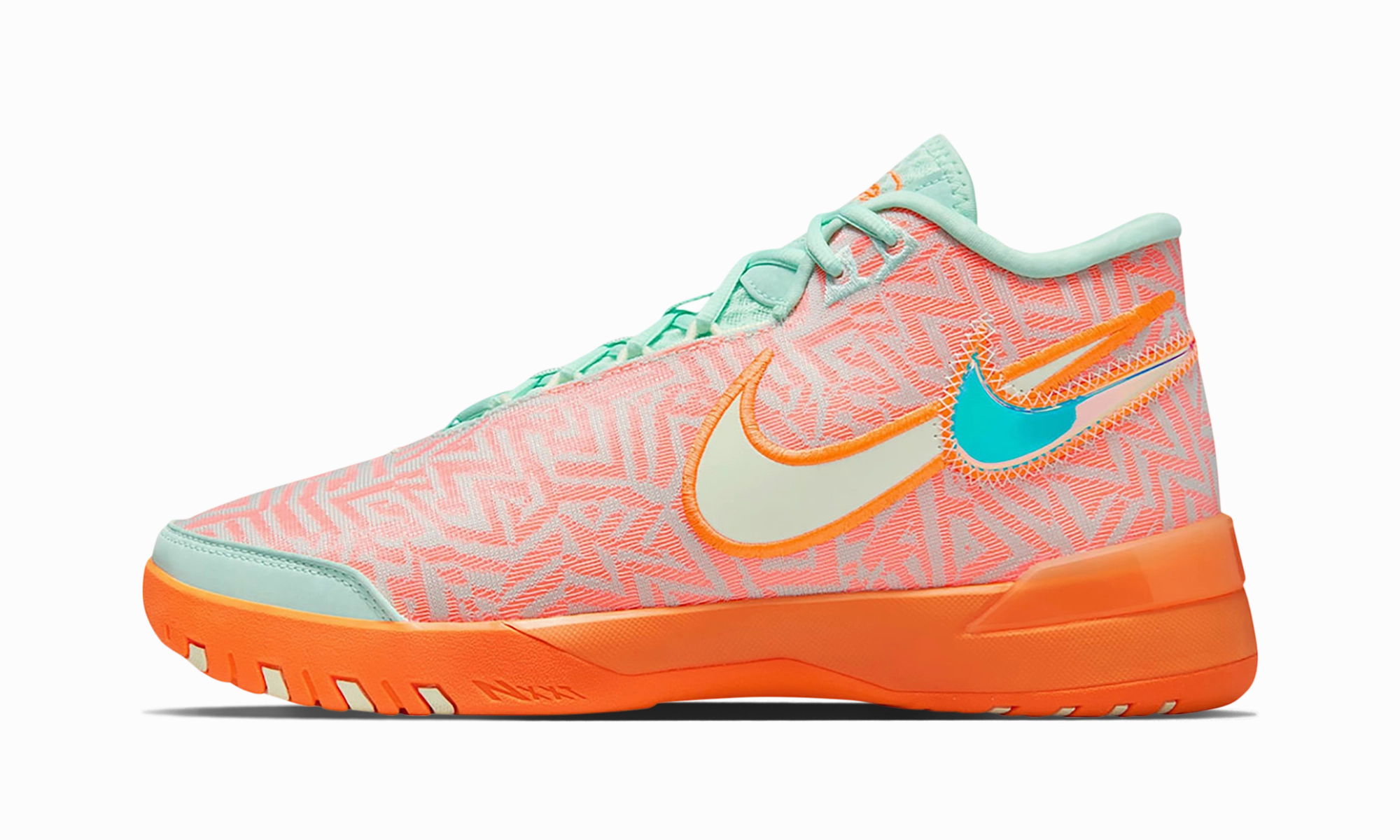 PaddedCollar Multi-Purpose Design Zoom LeBron NXXT Genisus "Bright Citrus Mint Foam"