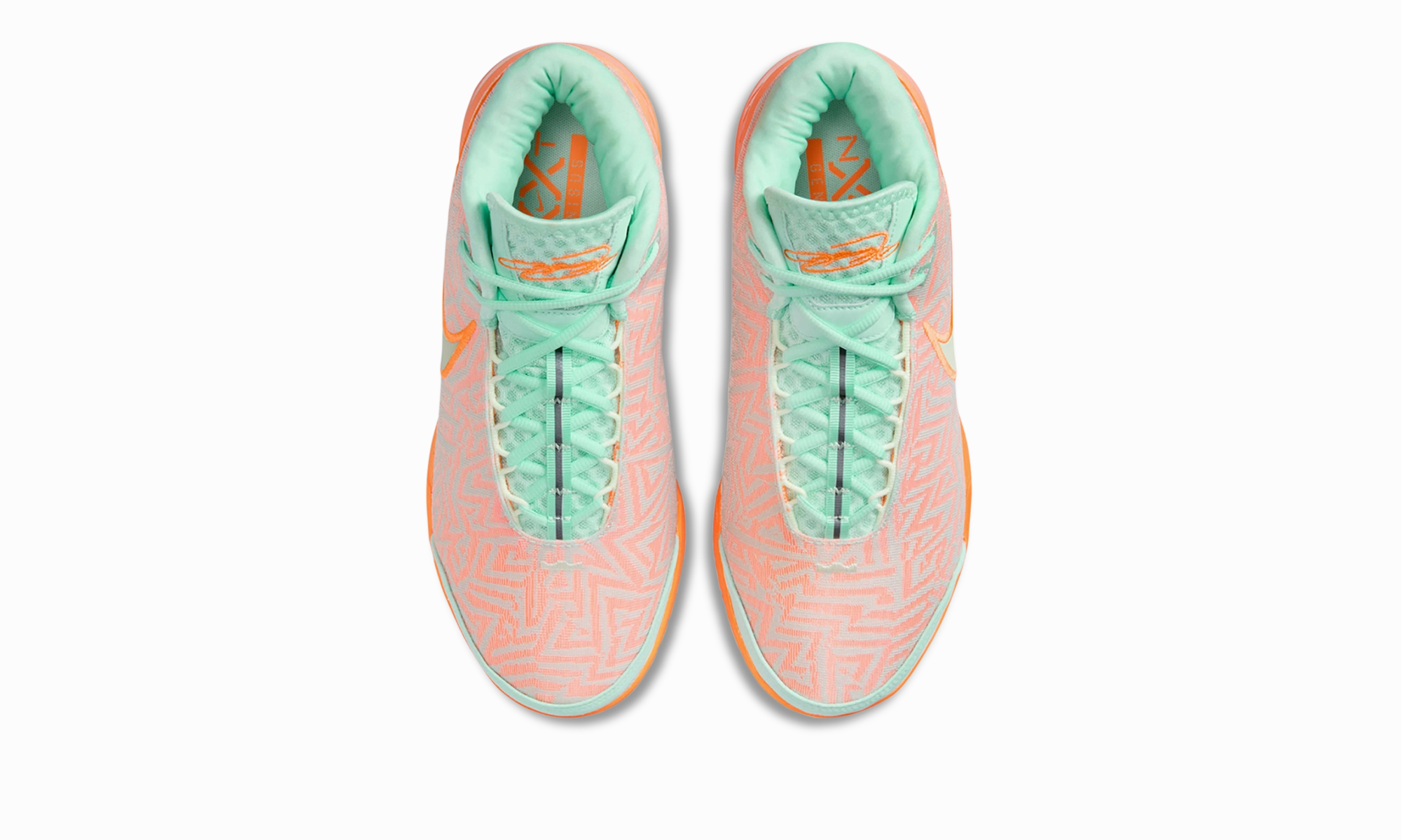 Slip On Pro Footwork Zoom LeBron NXXT Genisus "Bright Citrus Mint Foam"